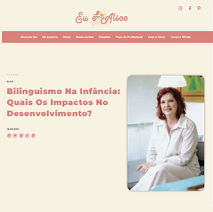 Blog Eu e Alice